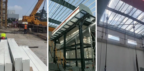 群峰重工青島小澗西廚余垃圾處理工程正式進場施工，助力城市生活垃圾經營服務升級